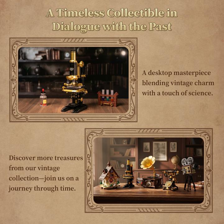 Image du produit Pantasy Original Bauset Retro-Mikroskop