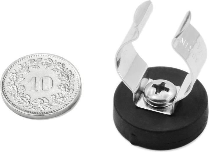 Supermagnete Système magnétique avec pince à ressort (1x)