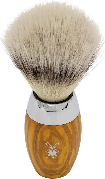 Actual product image Mühle Kosmo shaving brush, Silvertip Fibre®, handle material olive wood (Shaving brush)