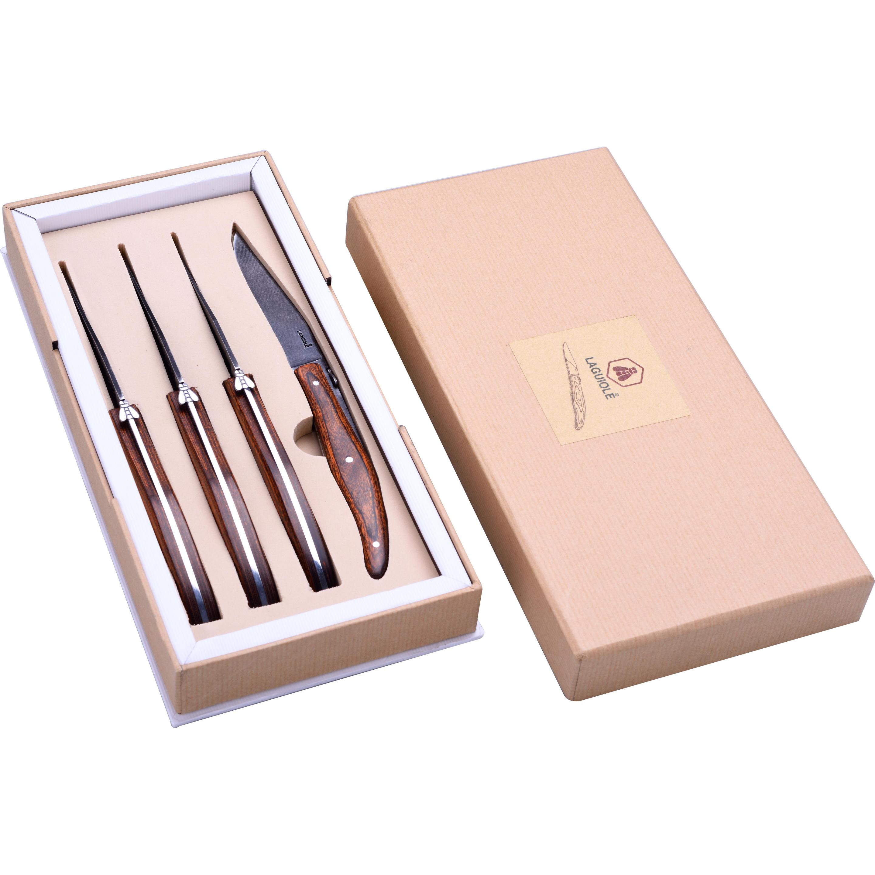 Laguiole Blade, Besteck, Braun