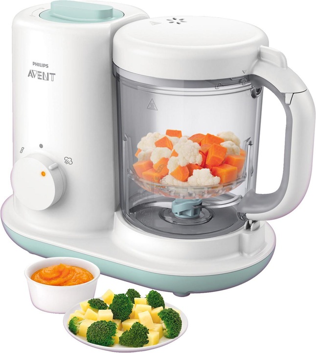 Actual product image Philips Avent 2 in 1 effective baby food steam cooker and blender