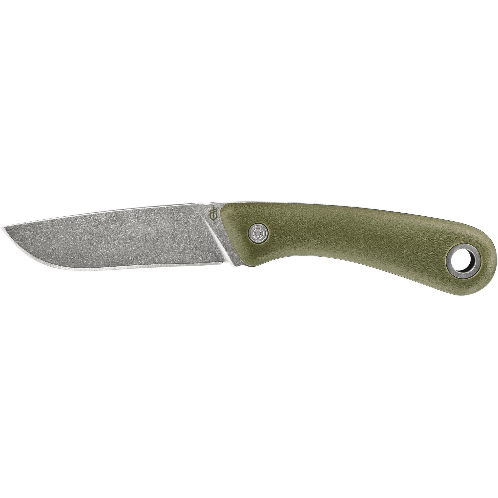 Gerber Gear, Mehrzweckmesser, Spine Compact Fixed Blade grün (9.40 cm)