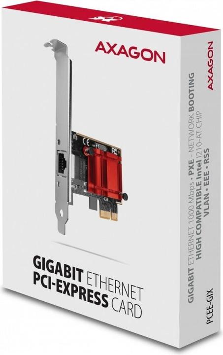 Immagine prodotto Axagon Scheda di rete PCEE-GIX Ethernet interna (PCI Express 3.0 x2)
