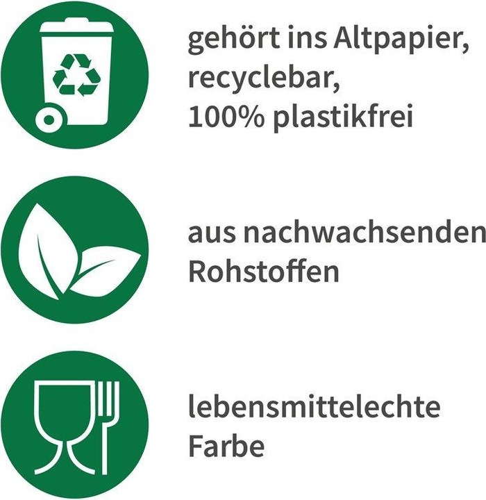 Produktbild Nature Star Hartpapier-Kaffeebecher "Only Paper", 0,3 l (50 x)