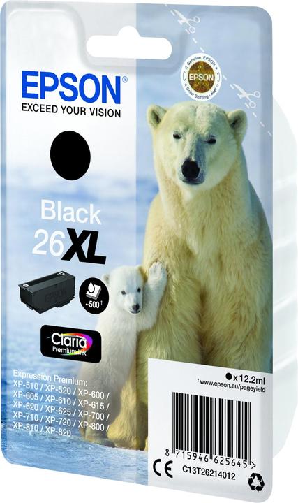 Actual product image Epson 26XL Claria Premium (FC)