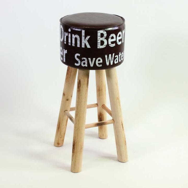 Produktbild Werner Voss Fell-Barhocker