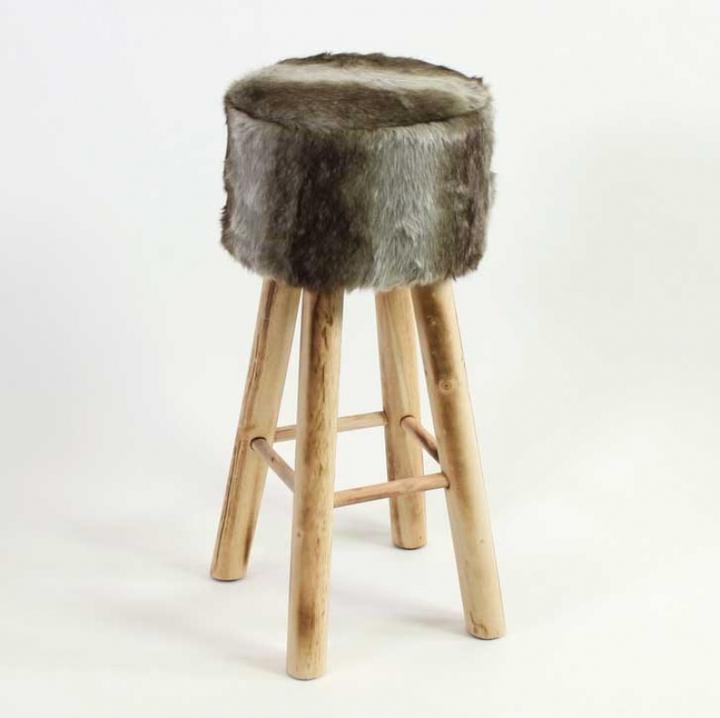 Produktbild Werner Voss Fell-Barhocker