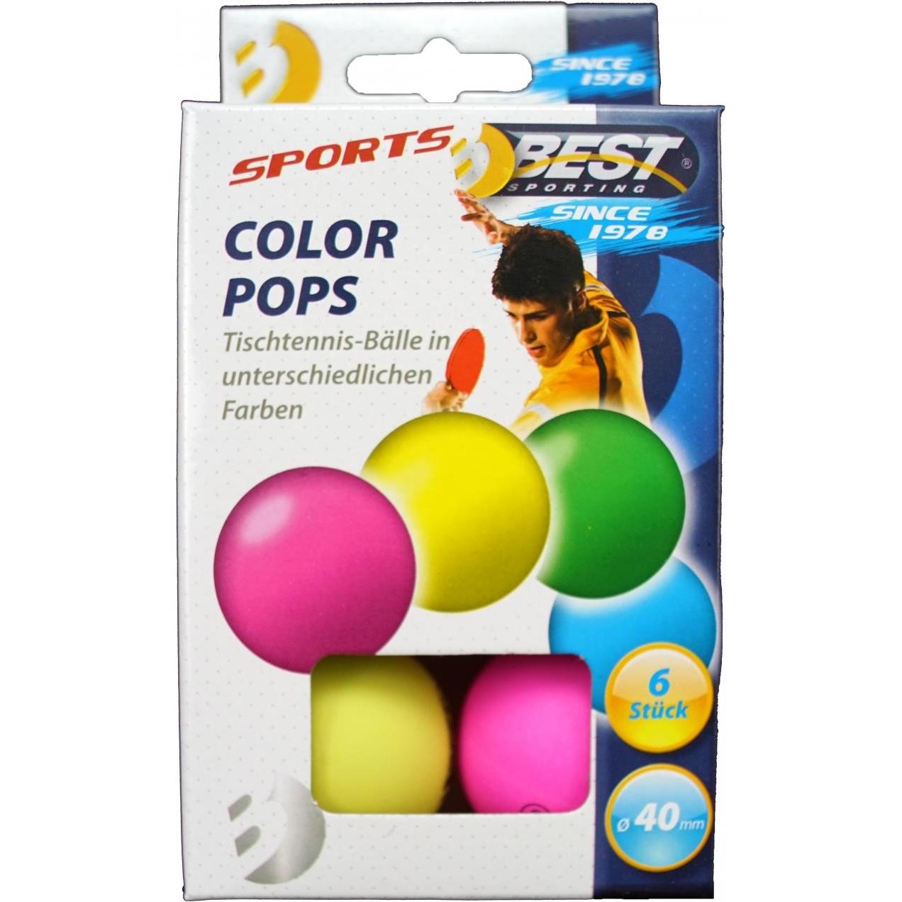 Best Sporting, Tischtennisball, (6 Stk.)