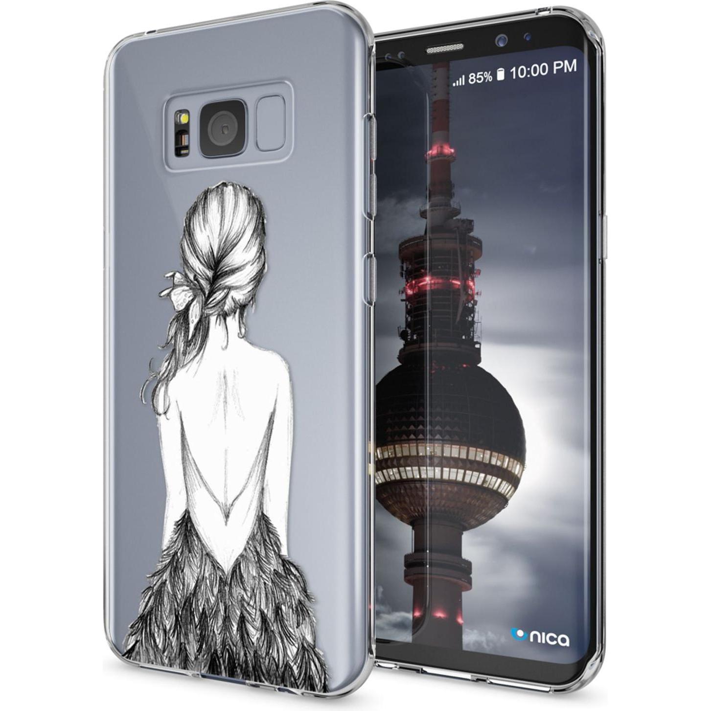 Nalia Handyhülle (Samsung Galaxy S8+), Smartphone Hülle, Mehrfarbig