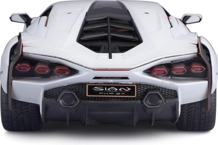 Image du produit Bburago Lamborghini Sian FKP 37 1/18 blanc/noir