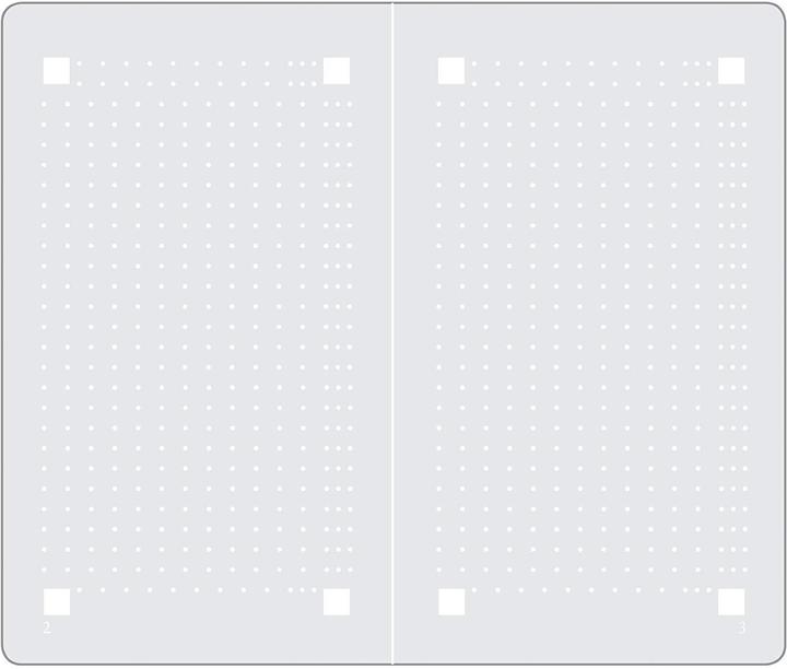 Produktbild Leuchtturm1917 Master Slim Whitelines Link (A4+, Gepunktet)
