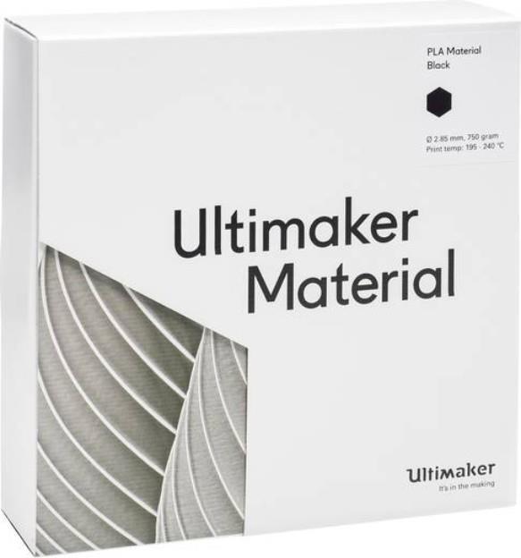 Actual product image Ultimaker Filament (PLA, 2.85 mm, 750 g, Black)