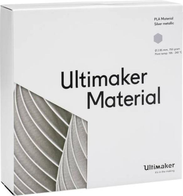 Produktbild Ultimaker Filament (PLA, 2.85 mm, 750 g, Silber)