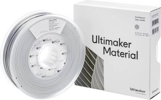 Produktbild Ultimaker Filament (PLA, 2.85 mm, 750 g, Silber)