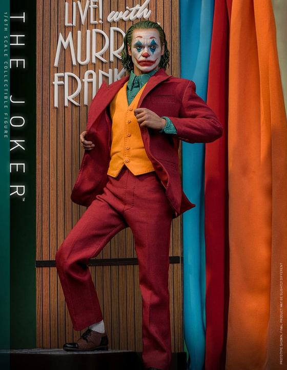 Actual product image Hot Toys Joker Movie Masterpiece Action Figure 1/6 The Joker 30 cm