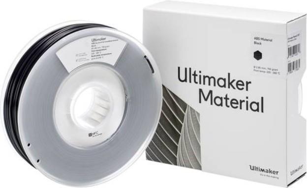Actual product image Ultimaker Filament (ABS, 2.85 mm, 750 g, Black)
