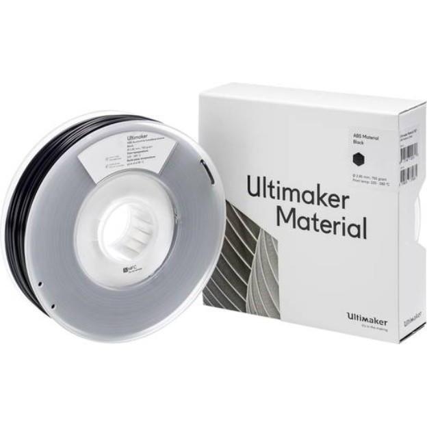 Thumbnail - Ultimaker Filament (ABS, 2.85 mm, 750 g, Schwarz), 3D Filament, Schwarz