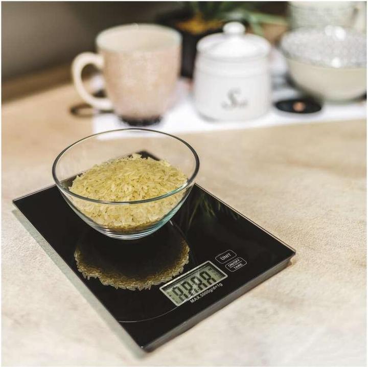 Actual product image Emos Digital kitchen scales EV014B black