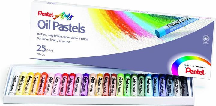Produktbild Pentel Ölpastellkreide PHN4 (25 Farben, 1 x)