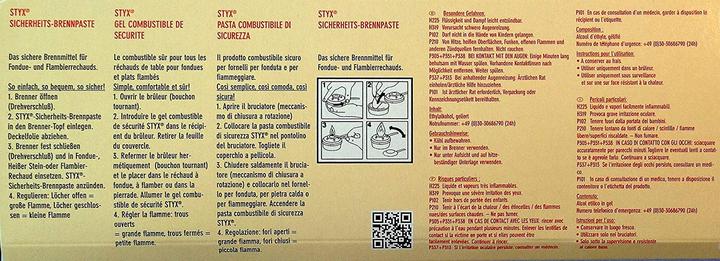 Produktbild Stöckli STYX Brennpaste