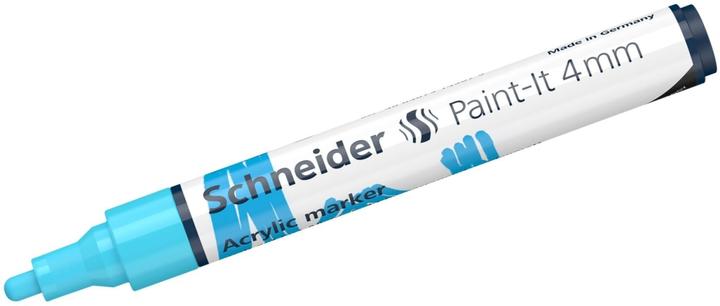 Produktbild Schneider Acrylmarker Paint-It 320 4mm pastell blau (Pastell blau, 4 mm, 1 x)
