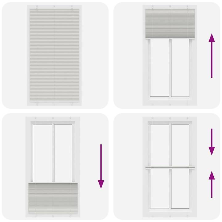 Produktbild vidaXL Plissee (110 x 200 cm)