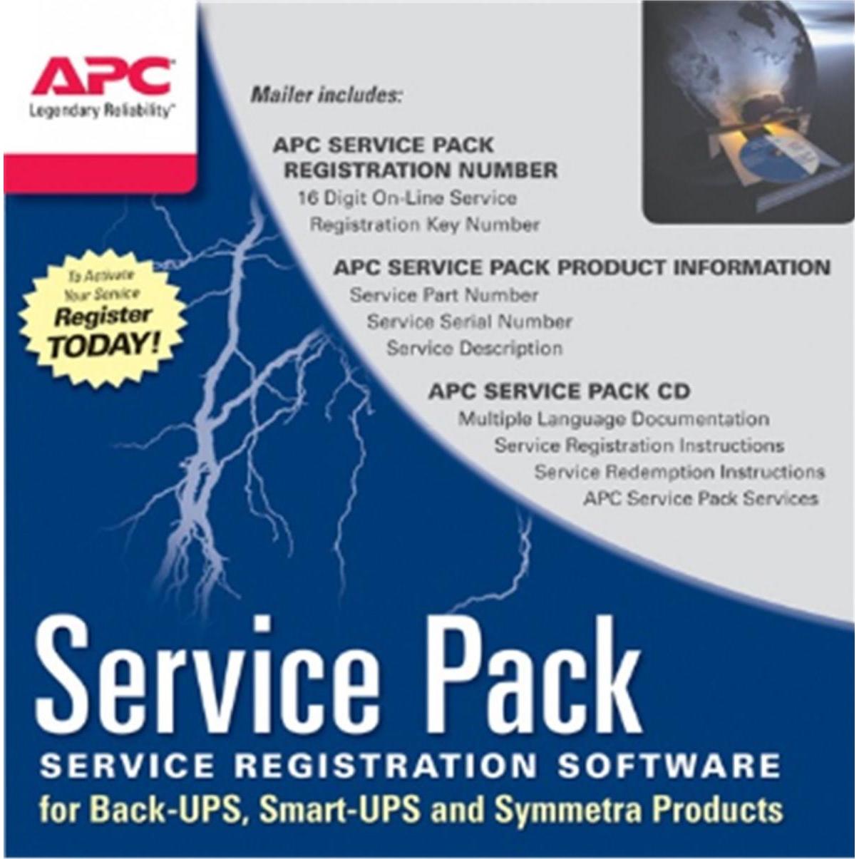 APC 3 Years Extended Warranty, USV Zubehör