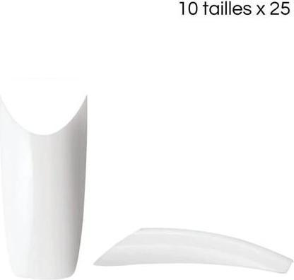 Image du produit XanitaliaPro Xanitalia Pro Xan Pro French Smile Tips - 10 Sizes, 25 Pieces Per Size
