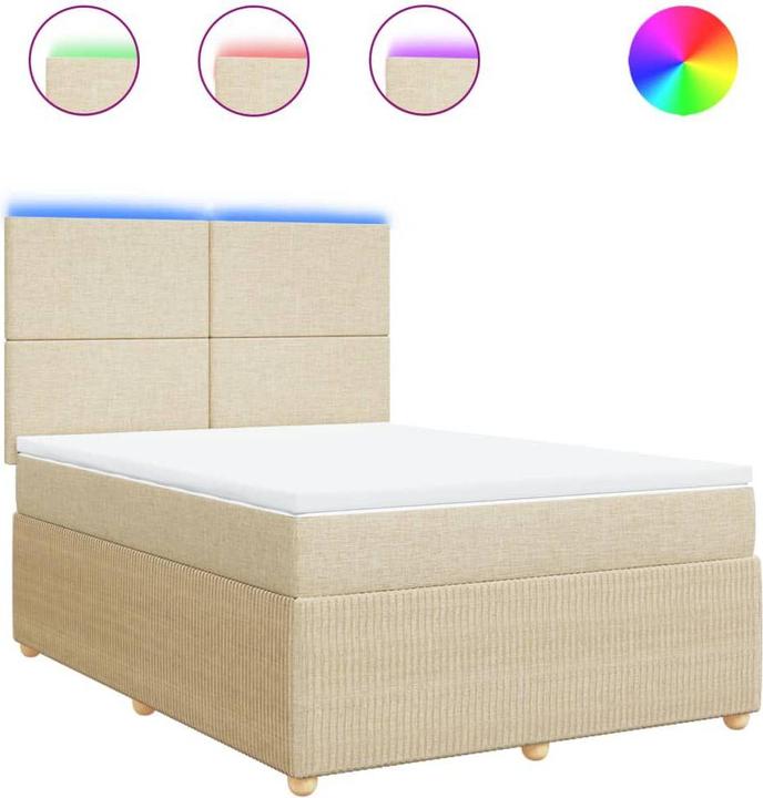 Actual product image vidaXL Boxspringbett (140 x 190 cm)