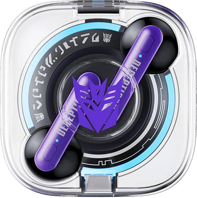 Actual product image Transformers TWS TF-T03 headphones (purple) (20 h, Wireless)