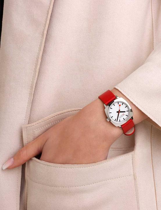 Immagine prodotto Mondaine Petite Cushion (Orologio da polso analogico, 31 mm)