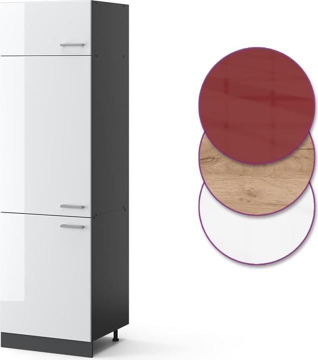 Produktbild Vicco Kühlumbauschrank R-Line (60 x 57.20 x 207 cm)