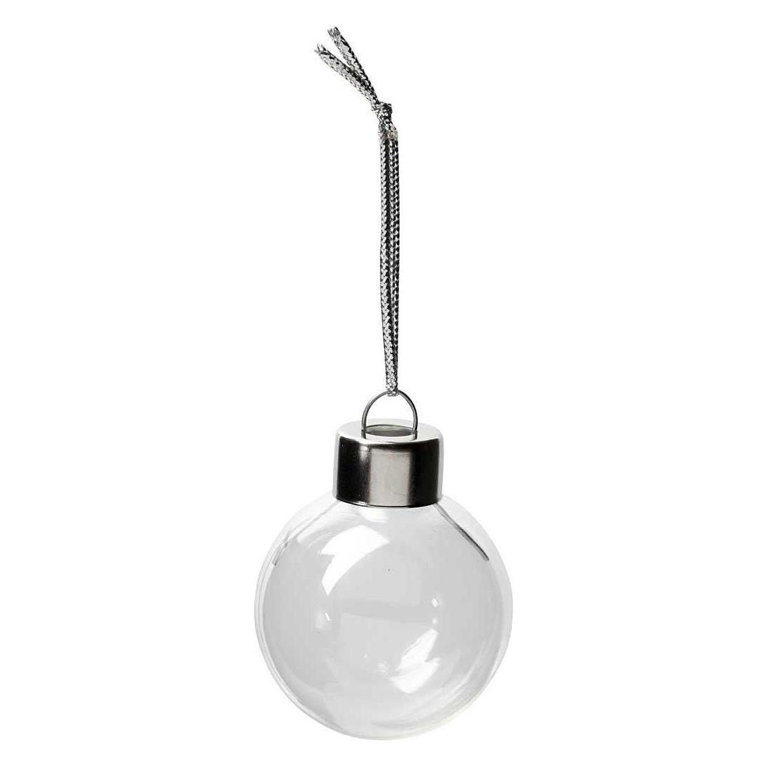 Creativ Company, Décorations de sapin de Noël, Boule de verre (1x)