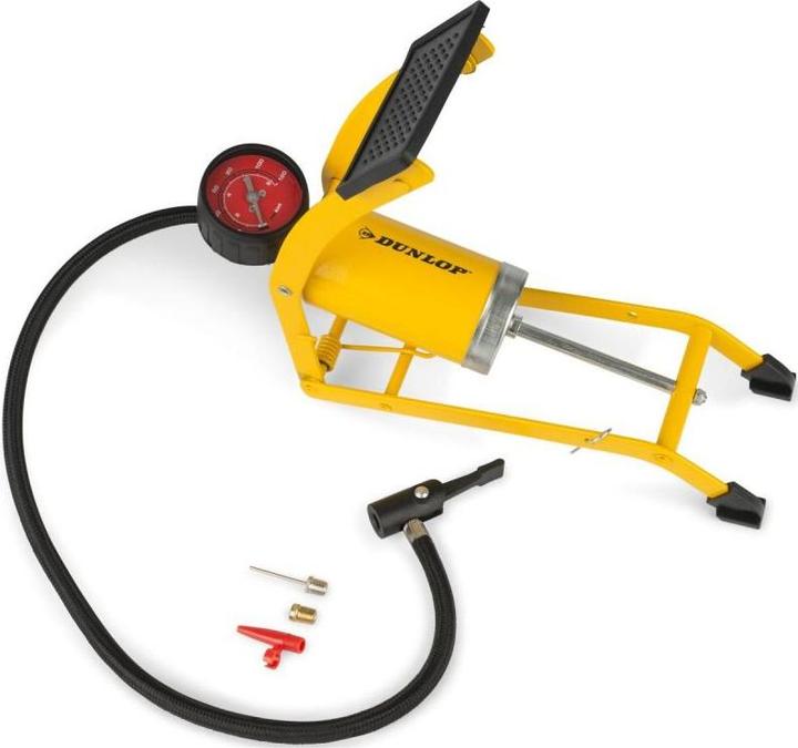 Actual product image Dunlop Foot pump pressure gauge