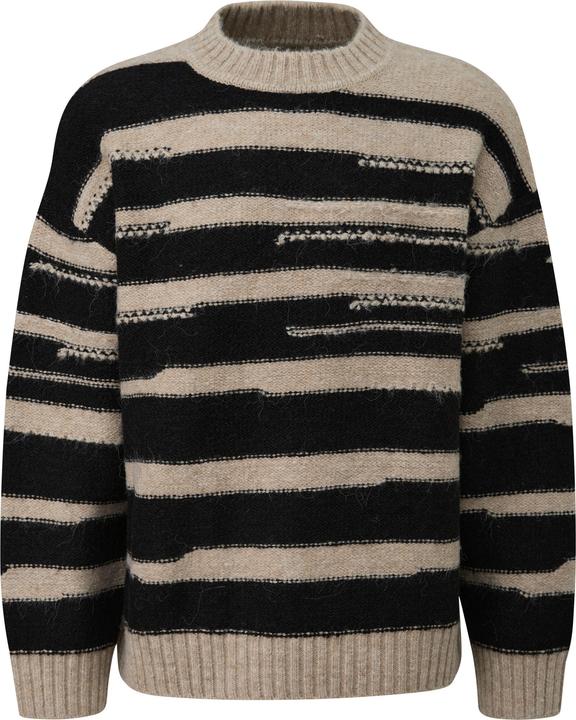 Produktbild s.Oliver Strickpullover Strukturierter Strickpullover in Wolloptik (XL)