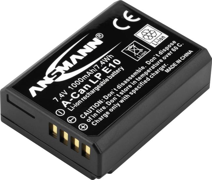 Actual product image Ansmann A-Can LP-E10 (Camera battery)