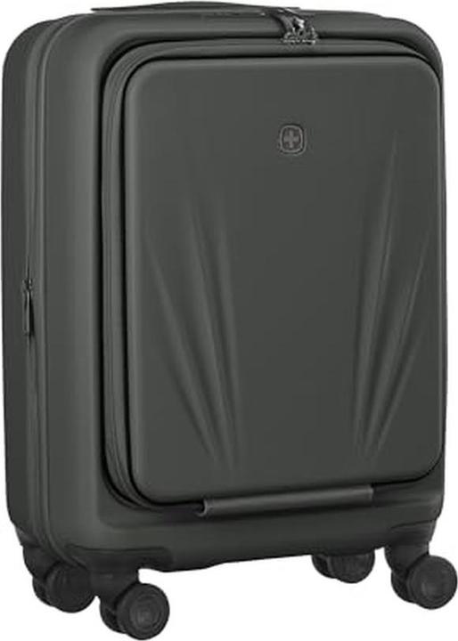 Wenger Valise rigide à double roues avec serrure TSA, compartiment pour ordinateur et ports USB