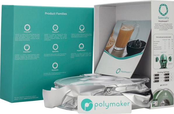 Produktbild Polymaker Filament PolySmooth 1612137 2. (PVB, 2.85 mm, 750 g)