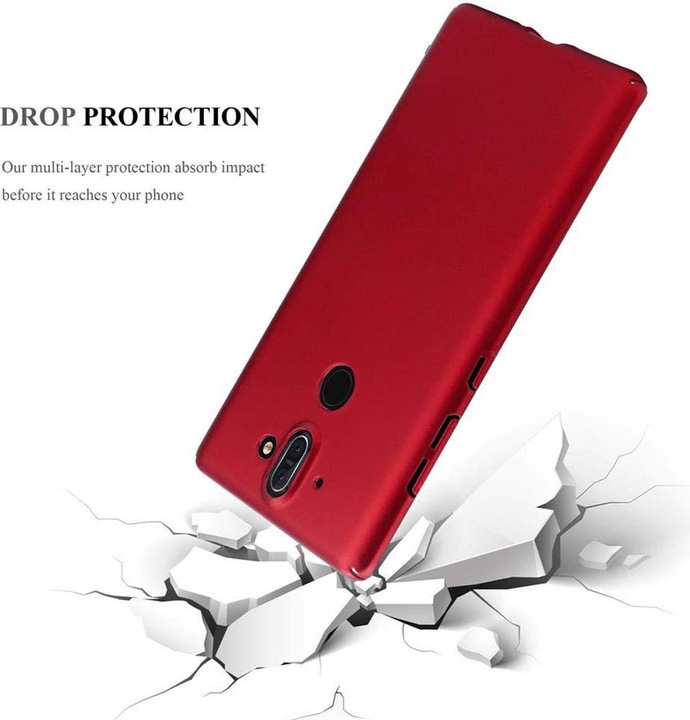 Produktbild Cadorabo Hard Cover Matt Metall Cover (Nokia 8 Sirocco)