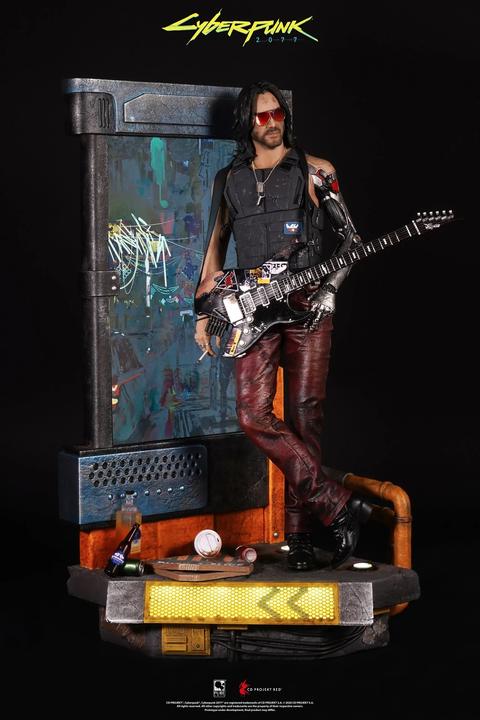 Actual product image Pure Arts Cyberpunk 2077 - Johnny Silverhand - Deluxe