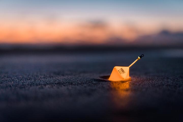 Produktbild Caperlan Blei Pyramide phosphoreszierend silikonbeschichtet 2er-Pack