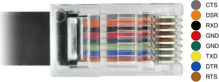 Produktbild Delock USB-C zu RJ-45 Konsolenkabel (2 m)