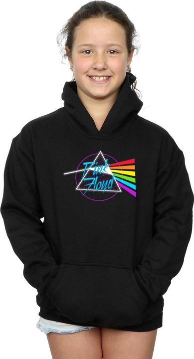 Actual product image Pink Floyd Girls Neon Darkside Hoodie (128)