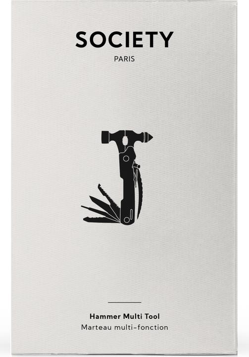 Actual product image Society Paris Hammer Multi Tool (12 Functions)