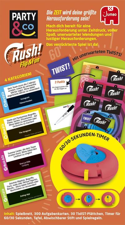 Actual product image Jumbo Party & Co. Extreme 4.0 (German)