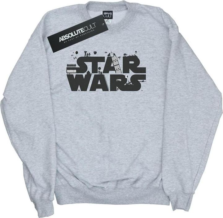 Produktbild Star Wars Minimalist Logo Sweatshirt Jungen (140, 146)