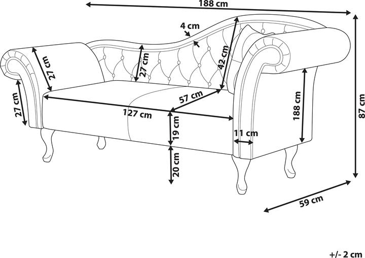 Produktbild Beliani Lattes