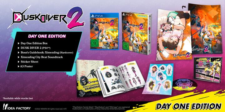 Produktbild Idea Factory Dusk Diver 2 - Day 1 Edition (PS4, EN, FR)