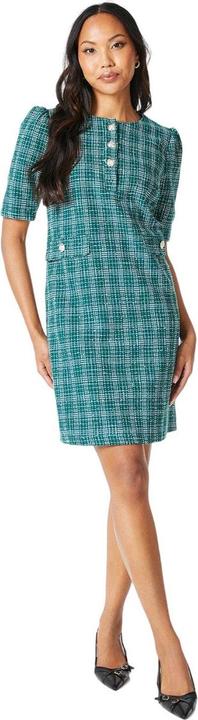 Actual product image Principles Womens/Ladies Bouclé Button Detail Shift Dress (40)