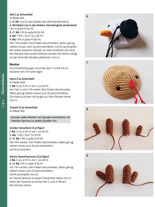 Produktbild Sweet Christmas - Das Amigurumi-Häkelbuch (Deutsch, Karin Leonhart, 2023)